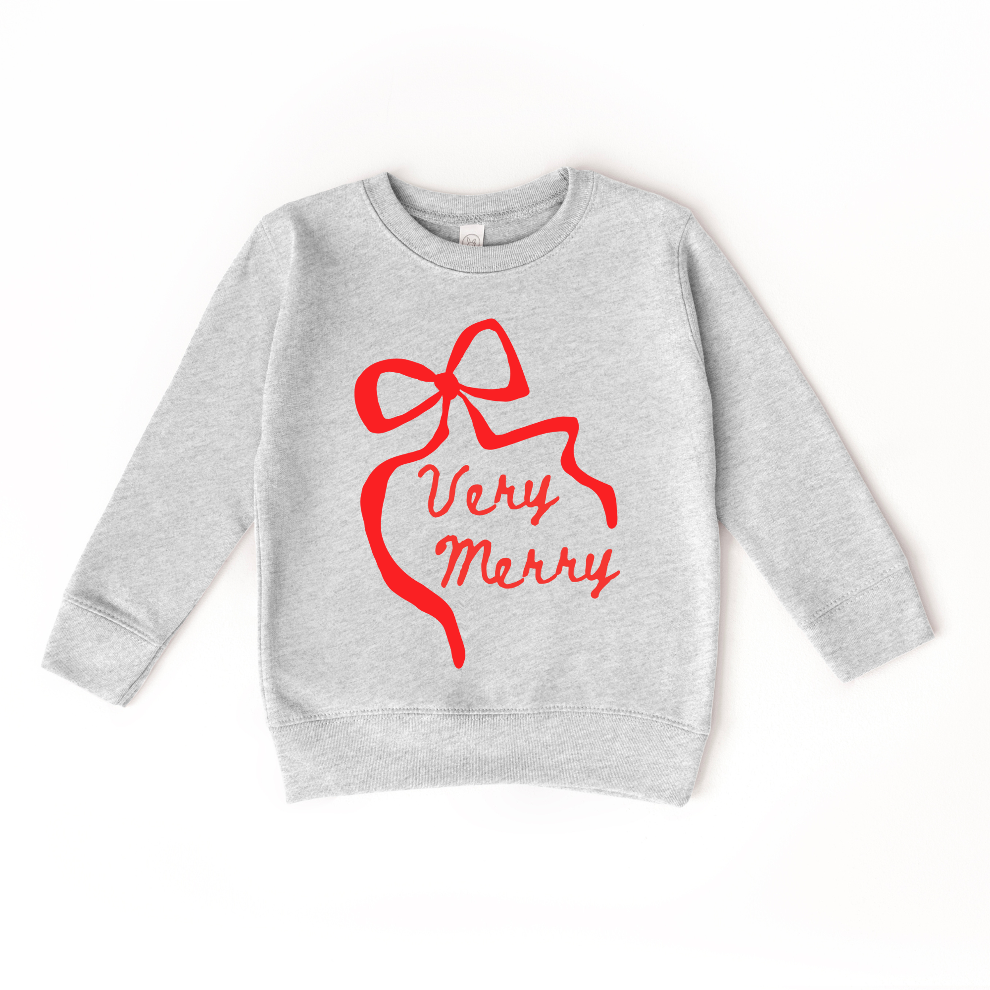 Benny & Ray Apparel - Wholesale Sweatshirt - Kids - Very Merry Coquette Bow Merry Christmas Girl Winter sweater9