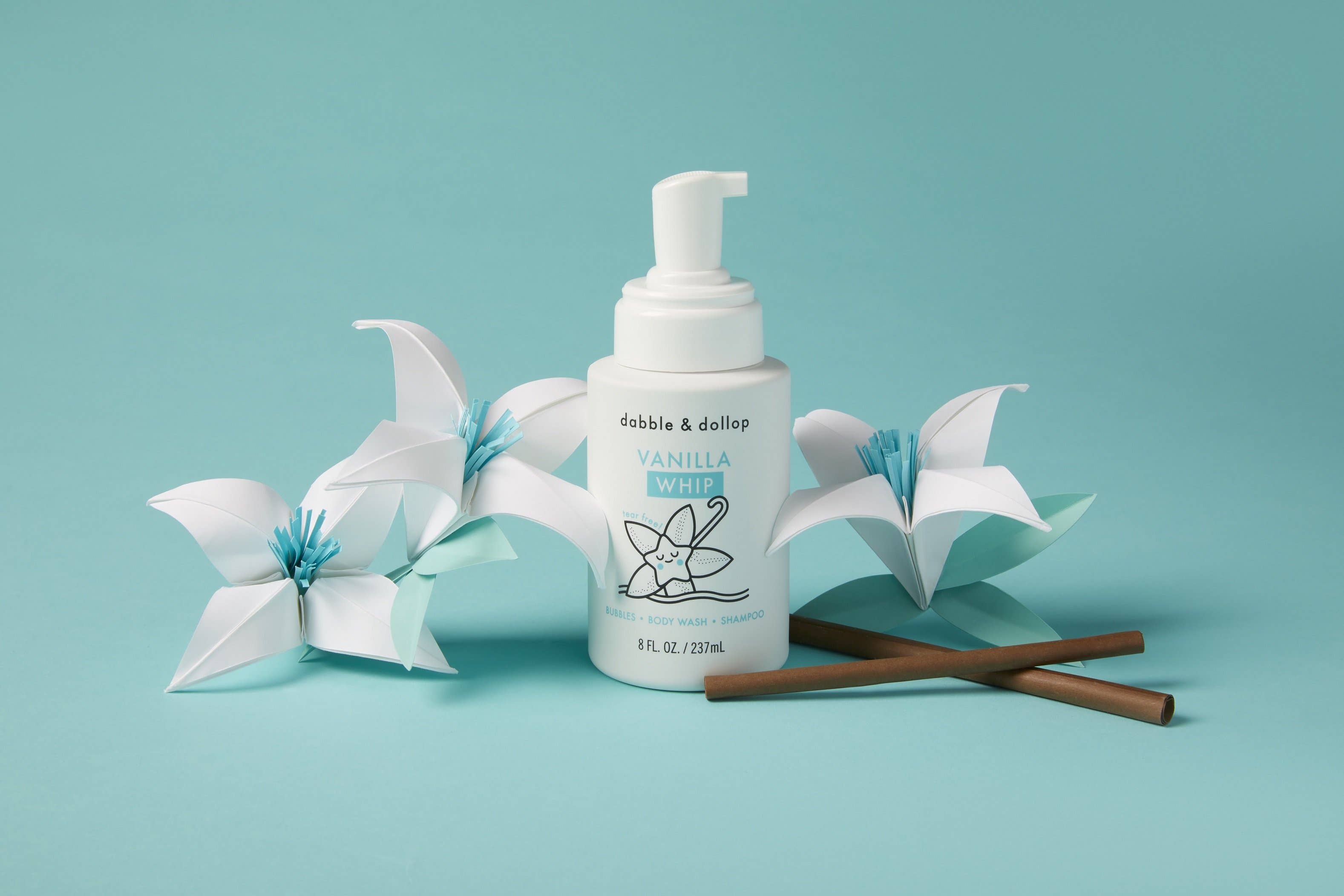 Dabble & Dollop® - Wholesale Baby Bath Set - Kids & Baby - Citrus Kiss Bath Gift Set (incl. mixing bowl)4