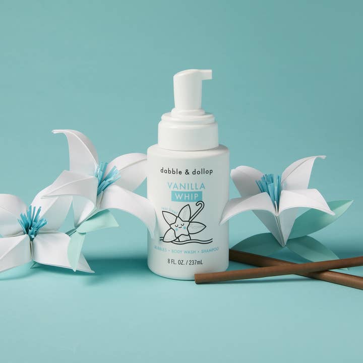 Dabble & Dollop® - Wholesale Baby Bath Set - Kids & Baby - Citrus Kiss Bath Gift Set (incl. mixing bowl)4