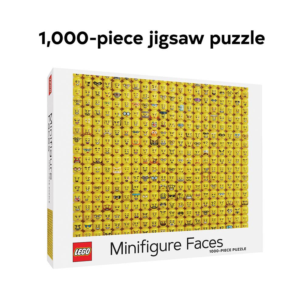 Chronicle Books - Wholesale Puzzle - Adult - Lego Minifigure Faces Puzzle1
