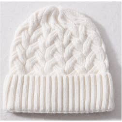 preneLOVE - Wholesale Beanie - Women's - Louise Satin Lined Hat - Classic Cable Knit Design
