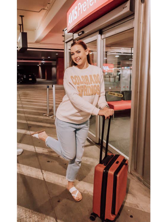 Sugar Stitch - Wholesale Graphic Sweatshirt - Women's - Custom Magic Puff Big Letter Sweatshirt
