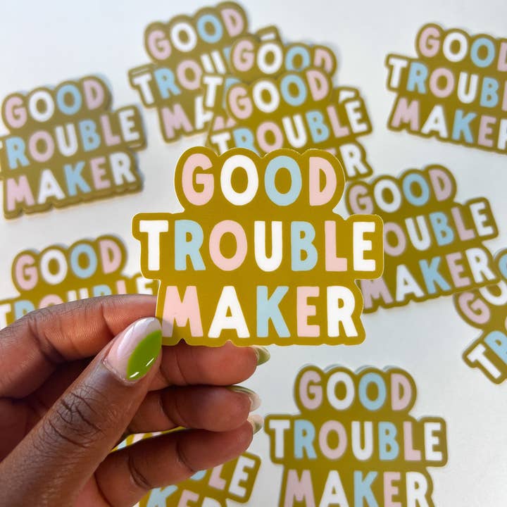 Oh Happy Dani - Wholesale Sticker - Good Troublemaker Sticker