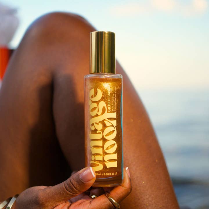 Vintage Noon - Wholesale Bath/Body Oil - Gilded Sands Barrier-Enhancing Shimmering Body Oil7
