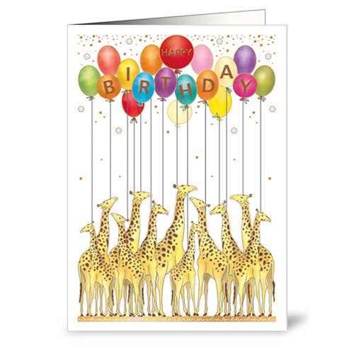 Actetre Deutschland Gmbh - Wholesale Birthday Card - happy birthday, 5811