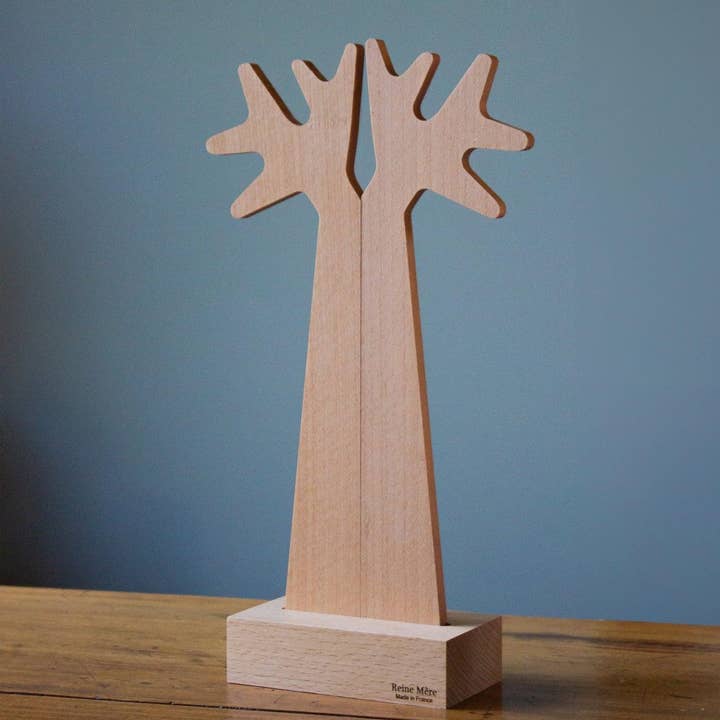 Du Bout des Branches - Beechwood salad servers for wholesale by Reine Mère