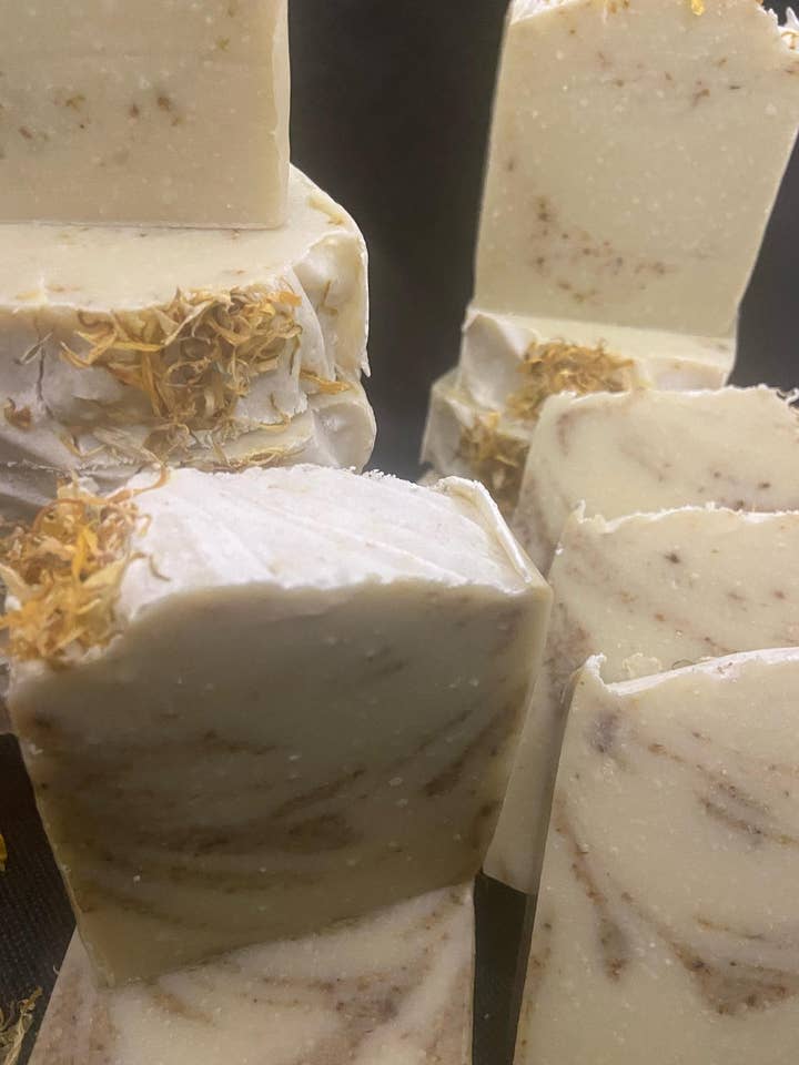 All-Natural Calendula Bar for wholesale by Soap perfection