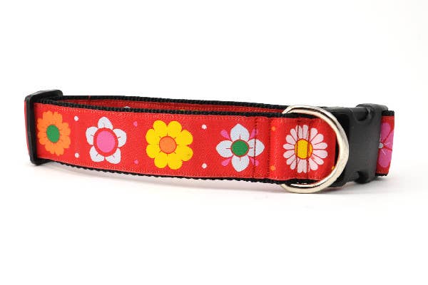 six point pet - Wholesale Pet Collar - Cat - Daisy Chain-Red10