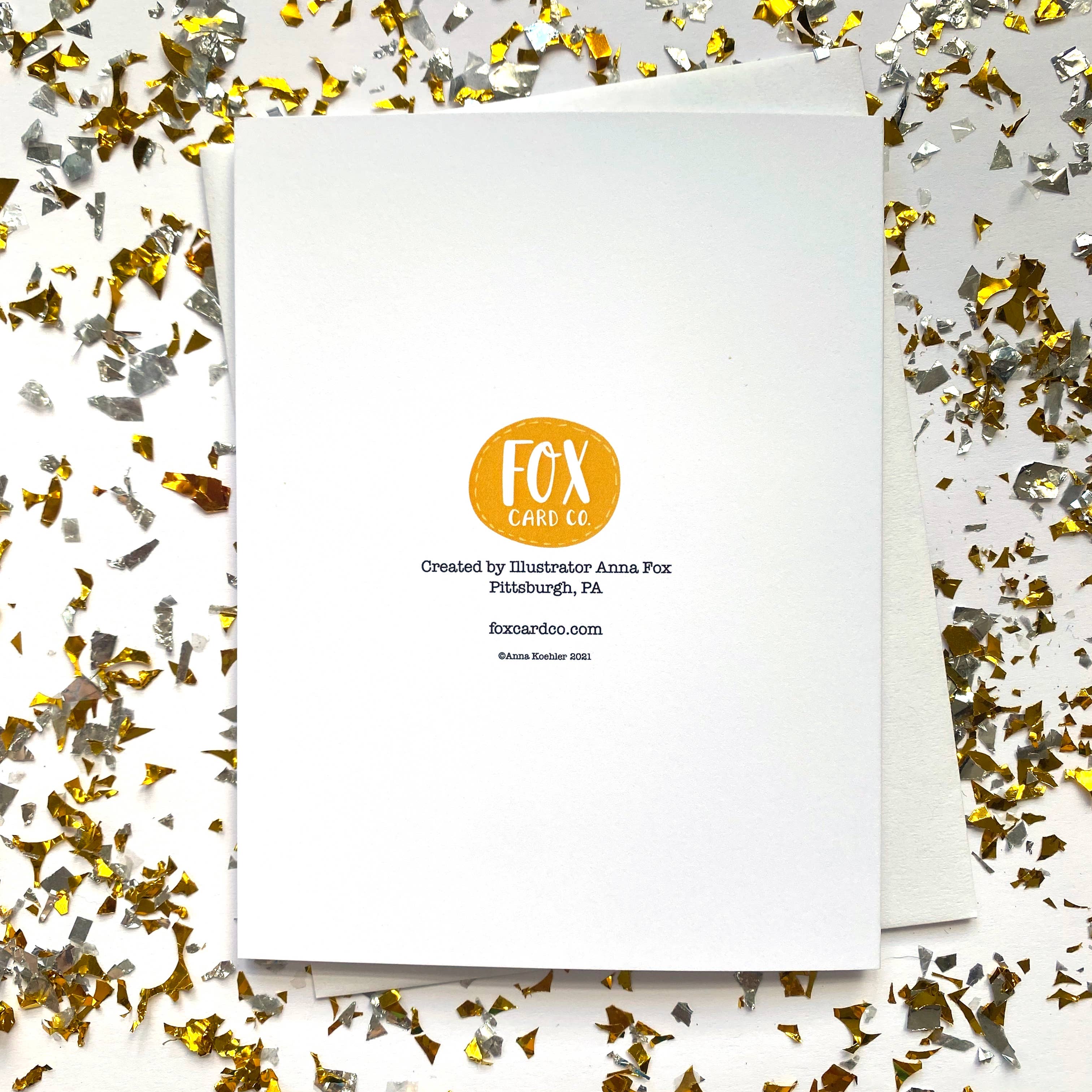 Fox Card Co – postal de parabéns por atacado – Feliz aniversário mãe2