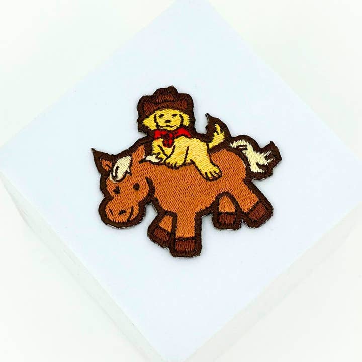 GIDDYUP! DOG & PONY SHOW // PATCH for wholesale by Mo McMasters