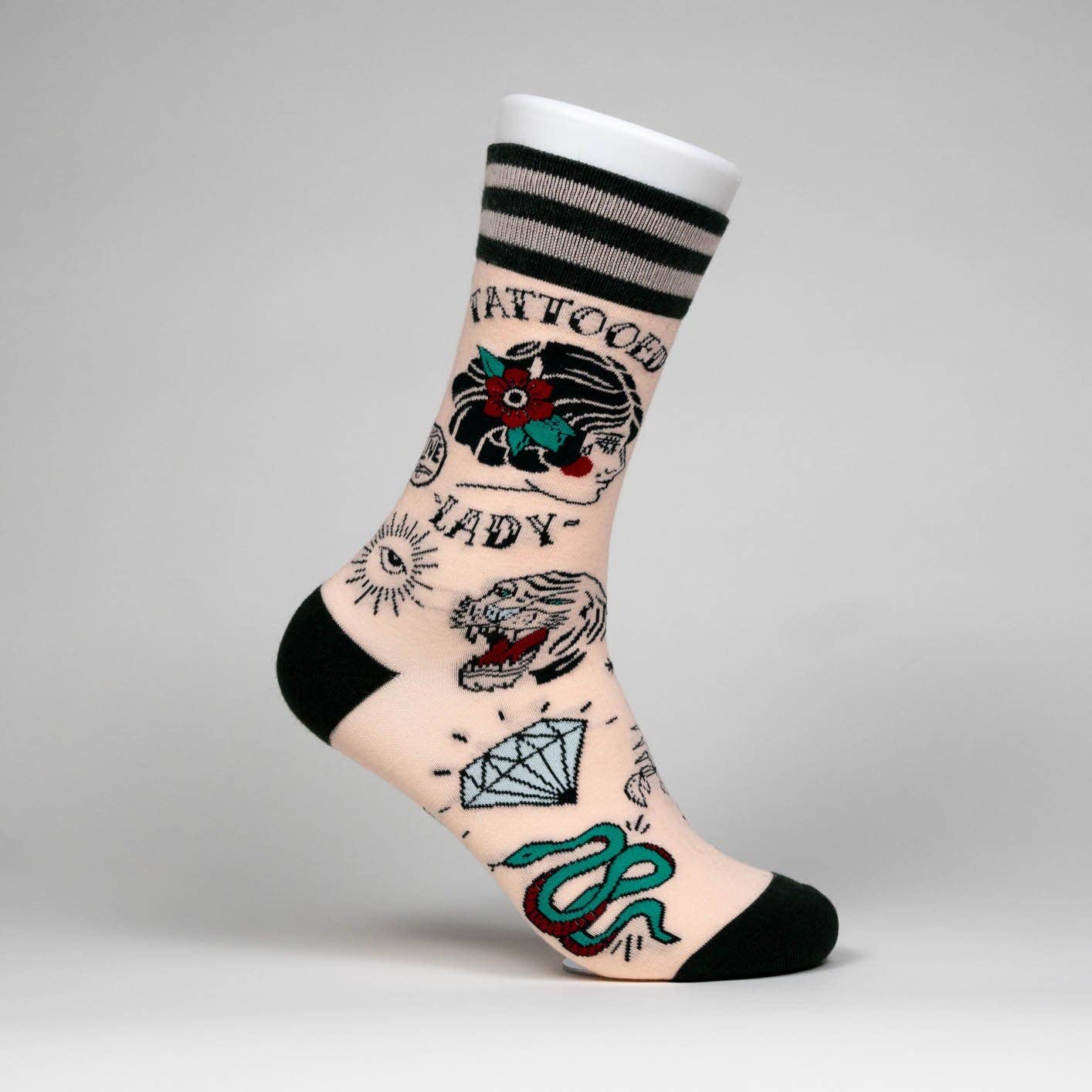 FootClothes LLC - Wholesale Socks - Unisex - Tattooed Lady Socks2