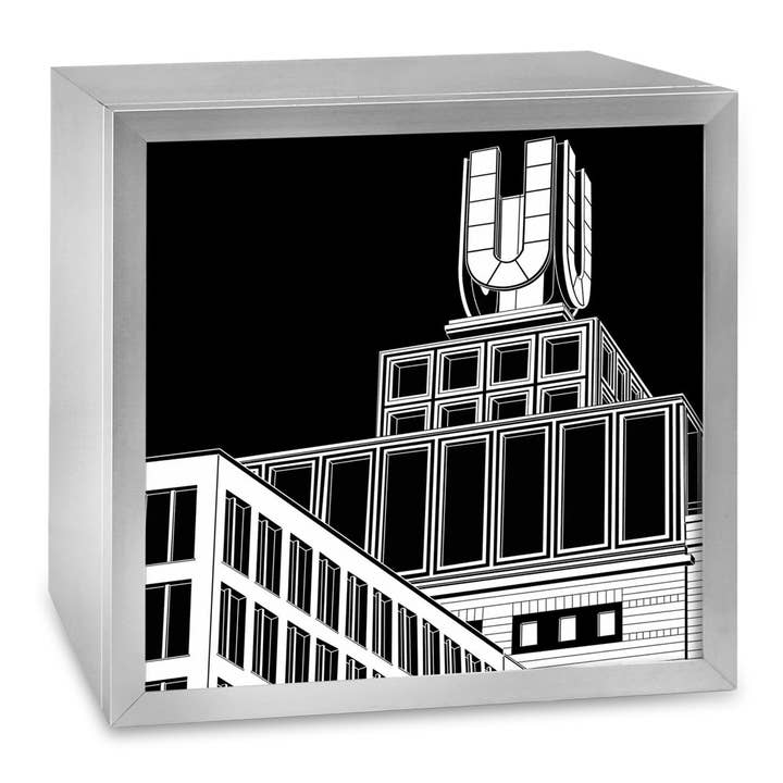 Lightbox para gráficos citadinos - Dortmund, Dortmunder U por atacado de COGNOSCO