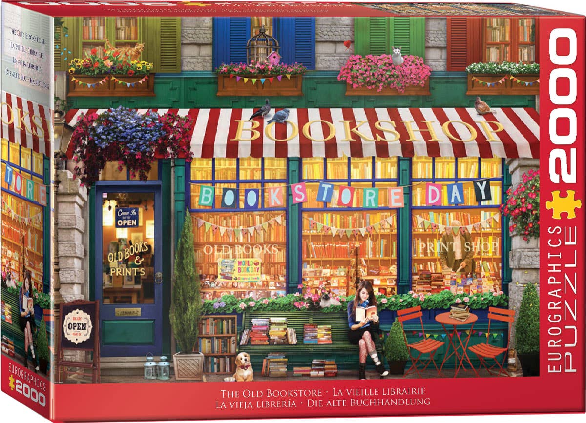 Eurographics Puzzles Europe - Wholesale Puzzle - Adult - The Old Bookstore0
