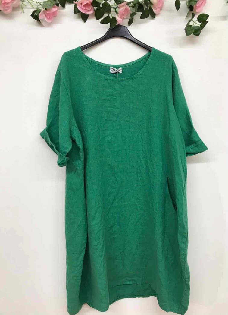 LINEN & COTTON HOUSE – Großhandel Kleid – Damen – Leinenkleid 167 Frühling Sommer Kollektion56