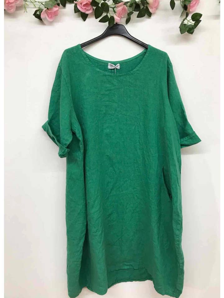 LINEN & COTTON HOUSE – Engroshandel Kjole - Dame – Linnedkjole 167 Forårs- og Sommerkøb56