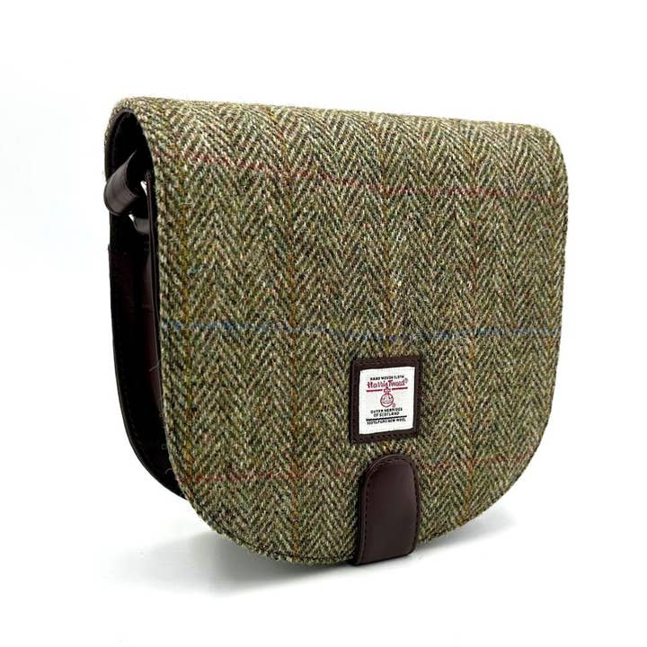 maccessori - Wholesale Crossbody Bag - Women's - Harris Tweed Crossbody Bag Country Green