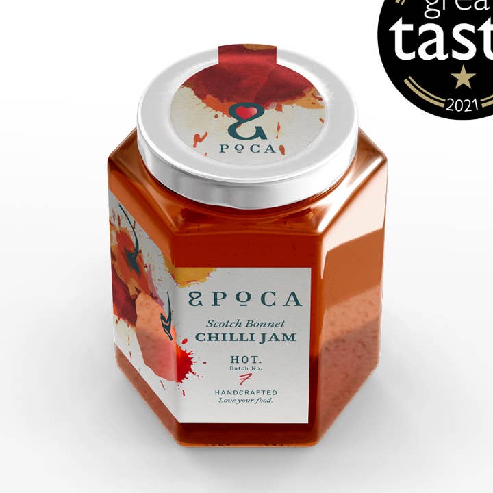 Scotch Bonnet Chilli Jam - Hot for wholesale by &POCA