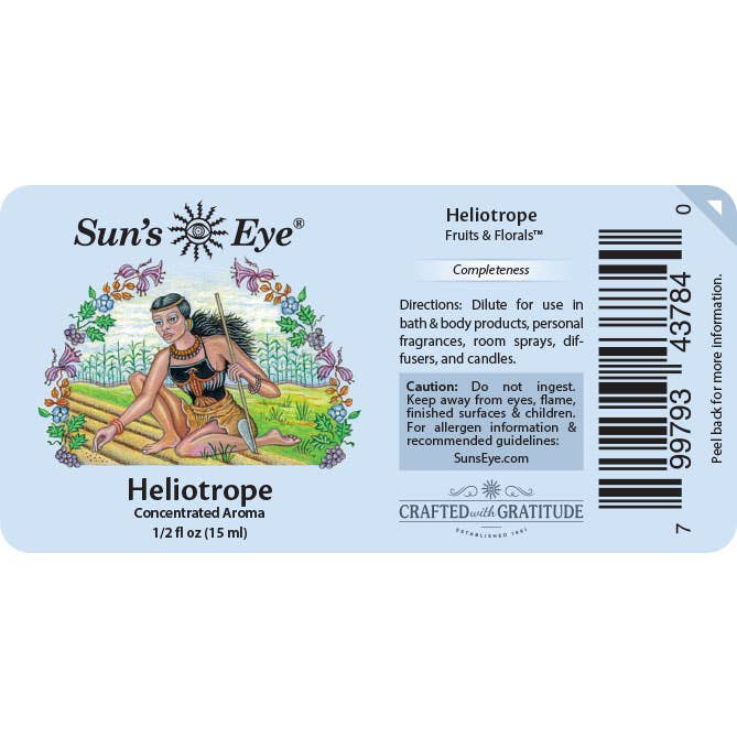 Sun's Eye - Wholesale Fragrance Oil - Heliotrope Oil2