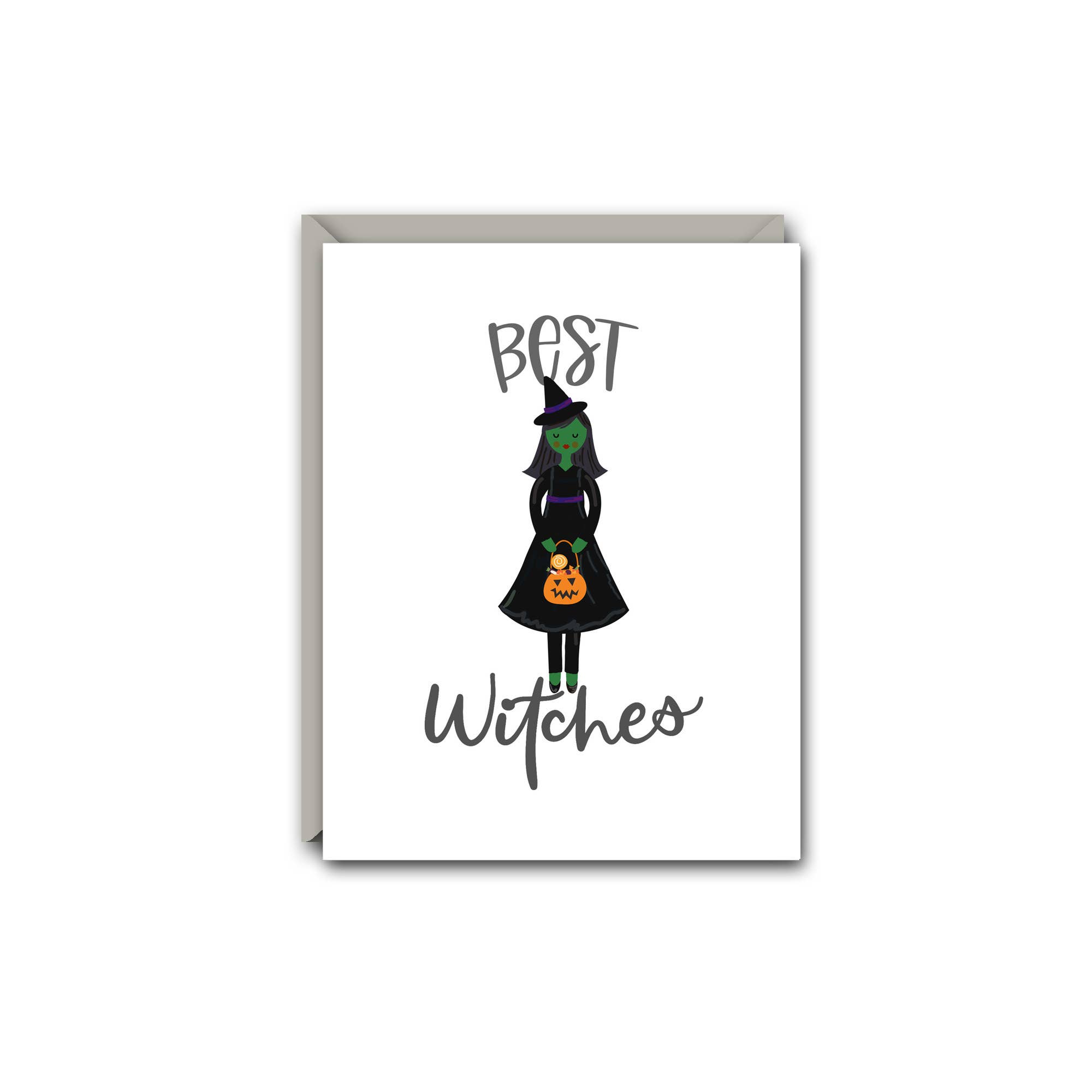 Trick-Or-Treater Cards - Best Witches - Halloween Witch Note