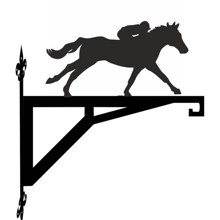 Staffa sospesa moderna contemporanea per corse di cavalli per la vendita all'ingrosso da parte di Steel Images