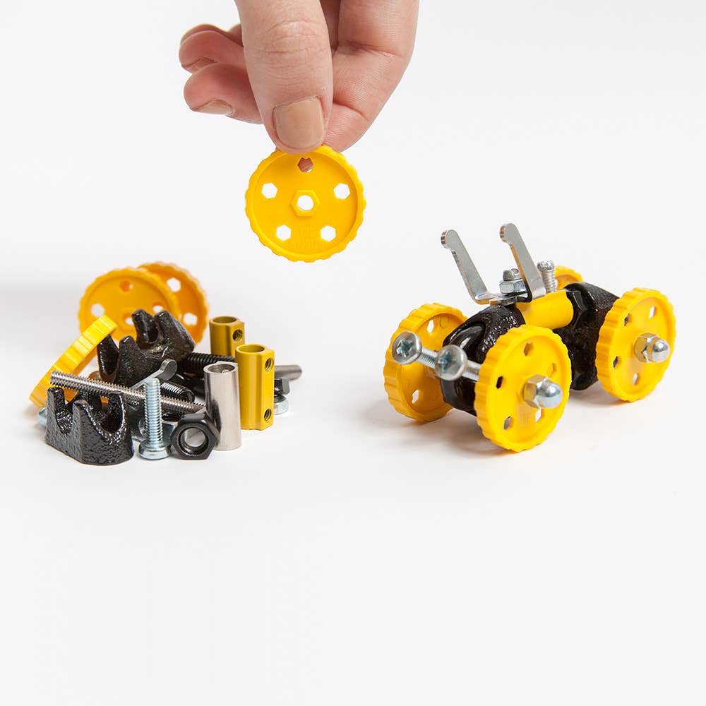 The OffBits - Wholesale Build-a-Toy - Kids - BlazeBit - Vehicle Kit: 3-in-1 Car Kit Build Toy, 6+1