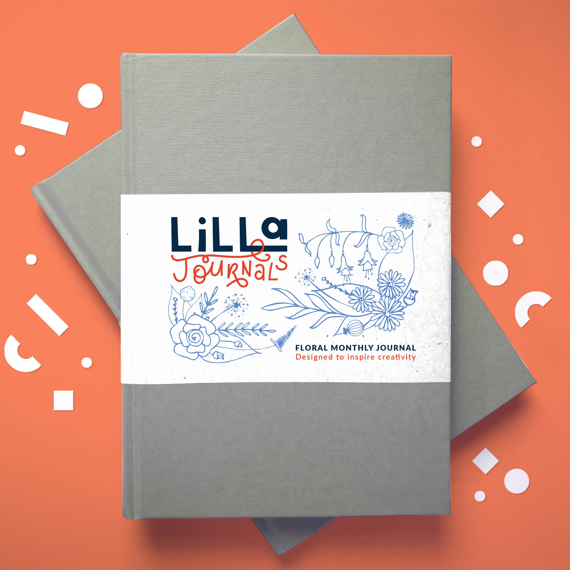 LILLA Journals – wholesale Journal/diary – Inspiring Monthly Bullet Journal | Undated illustrated diary6