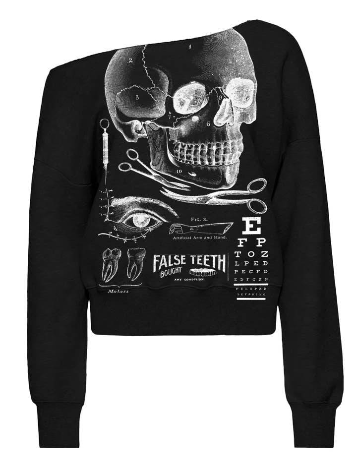 Felpa Medical Malpractice Skull per la vendita all'ingrosso da parte di Se7en Deadly