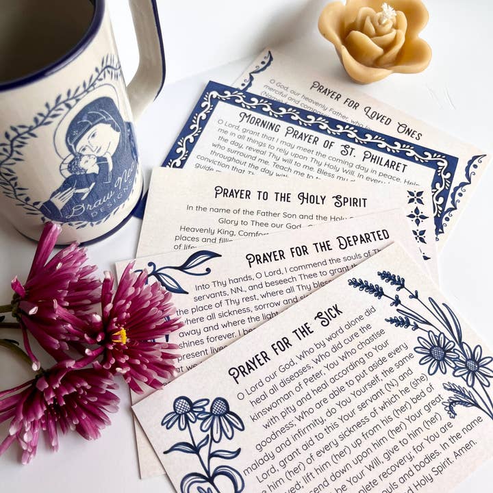 DRAW NEAR DESIGNS, LLC - Wholesale Religious card - Prayer Cards (white)3