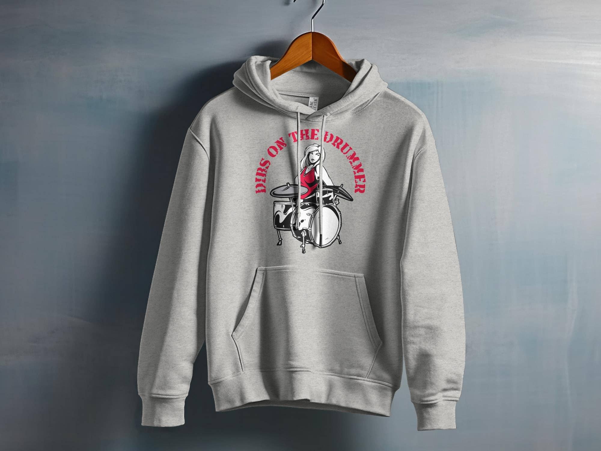 FreakyTeeFactory – Großhandel T-Shirt mit Siebdruck – Damen – Schlagzeuger-T-Shirt, Damen-Rockband-T-Shirt, Hemd für weibliche Schlagzeuger, lässiges Schlagzeug-Grafiktop, Geschenk für Musikliebhaber9