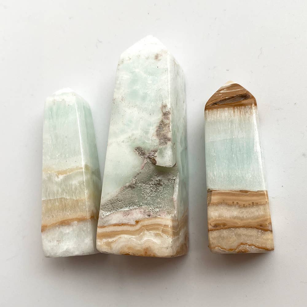 VIE - Vendita all'ingrosso Pietra/cristallo spirituale - Piccola torre obelisco 5-7 cm45