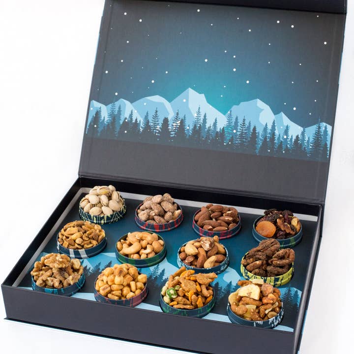 Damn, Man - Wholesale Nuts - 12 Days of Gourmet Nuts Premium Winter Wonderland Selection