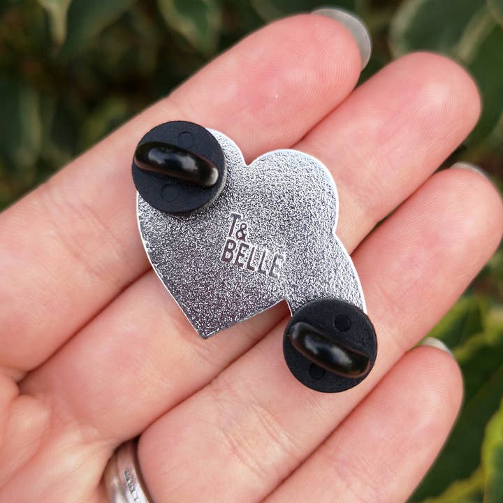 T & Belle - Wholesale Lapel Pin/Button - Celebrating our Rainbow, Remembering our Stars' Bright Enamel Pin - Joy & Loss2