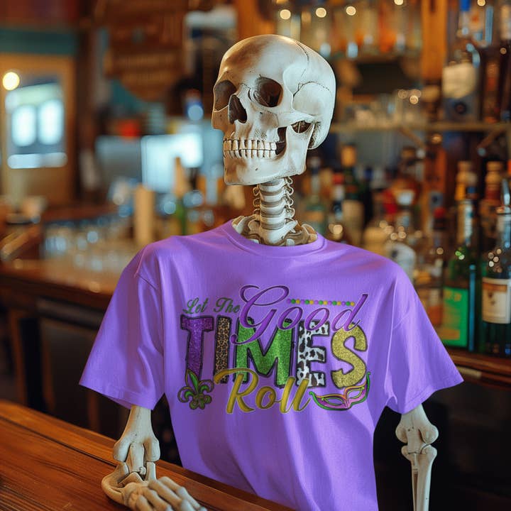 Mardi Gras let the good times roll for wholesale by Hot Mess Apparel