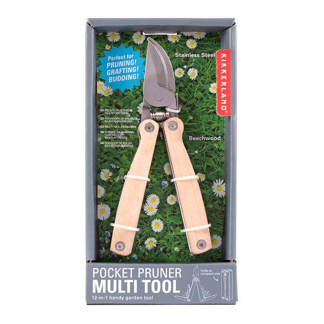 Pocket Pruner Multi Tool for wholesale by Kikkerland Design Inc