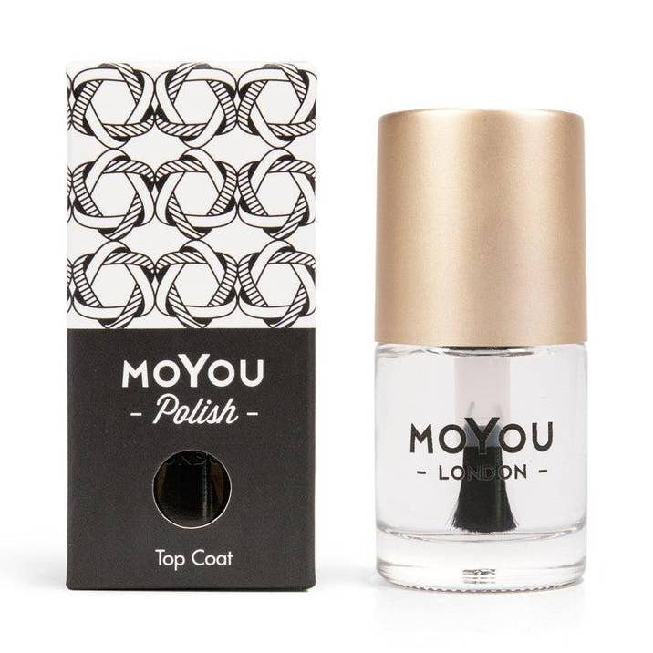 Top Coat Premium Resistente a Manchas 10ml por atacado de MoYou London