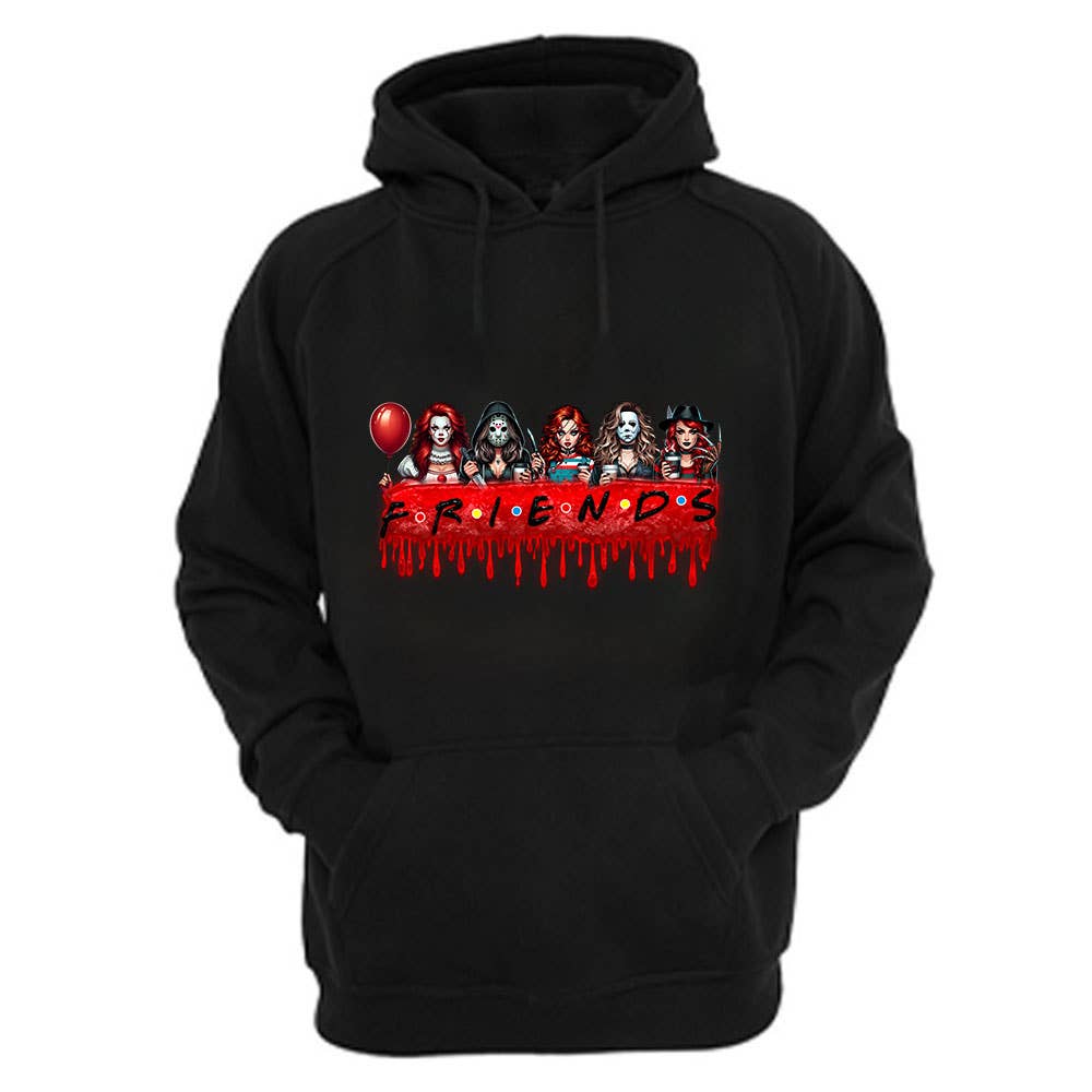 SquatchSwag – wholesale Hoodie – Unisex – Friends -SlasherFriends  - Horror Hoodie0