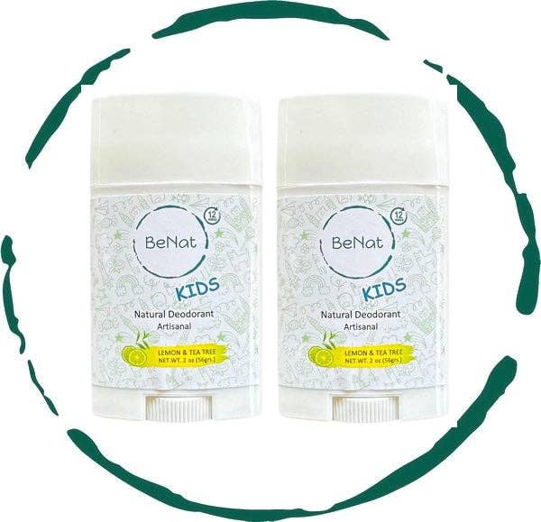 VIAI Beauty - Wholesale Deodorant - Women's - BENAT 2-Pack all-Natural Deodorants for Kids & Teens13
