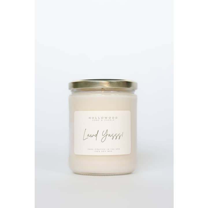HOLLOWOOD FRAGRANCE - Wholesale Jar/Filled Candle - LAWD YASSS! | CANDLES1