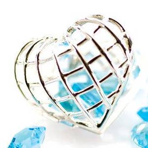 Caged Heart Pendant for wholesale by Charmed Circle
