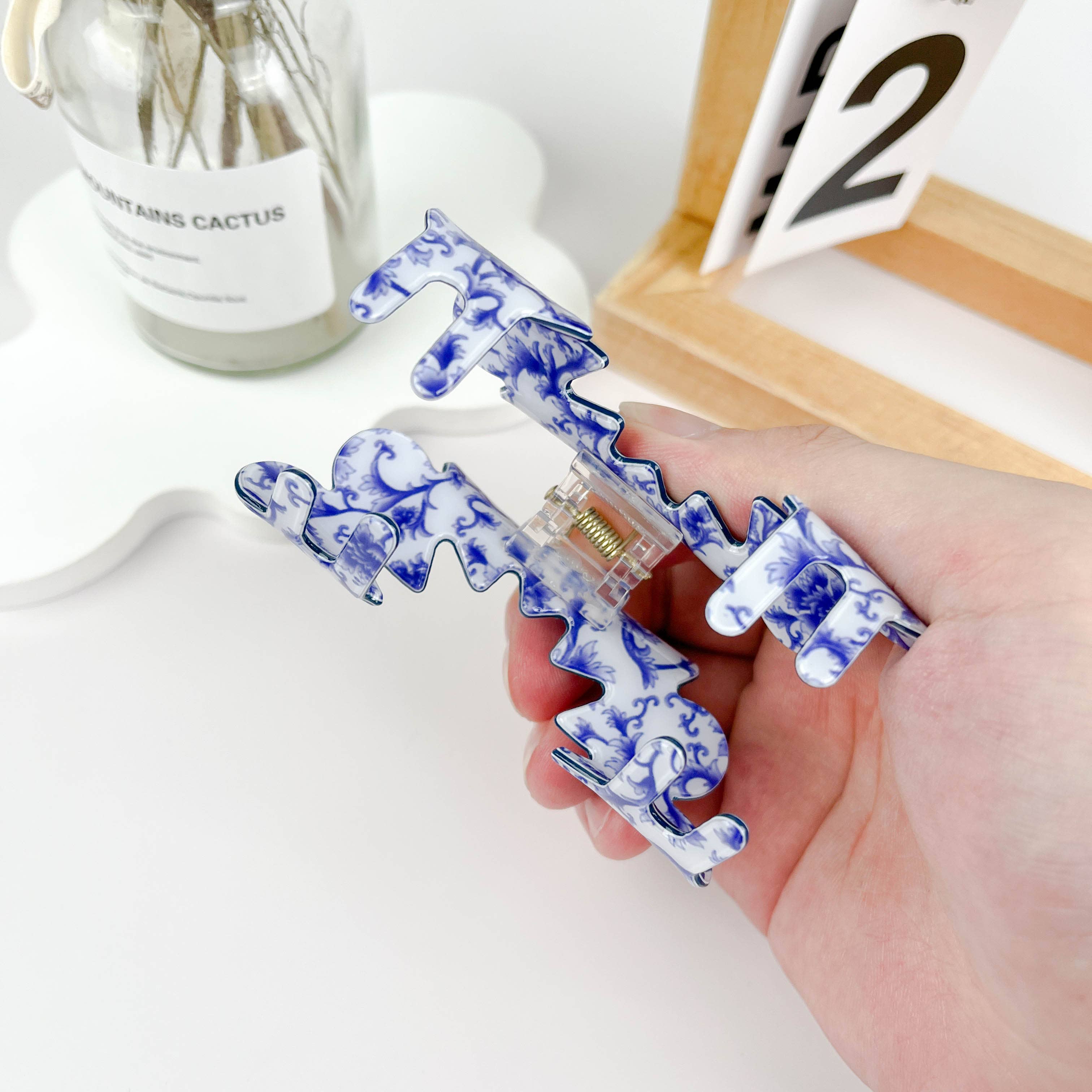 mildstyles - Wholesale Hair Clip - Women's - Wave flowers hair Claw clip3