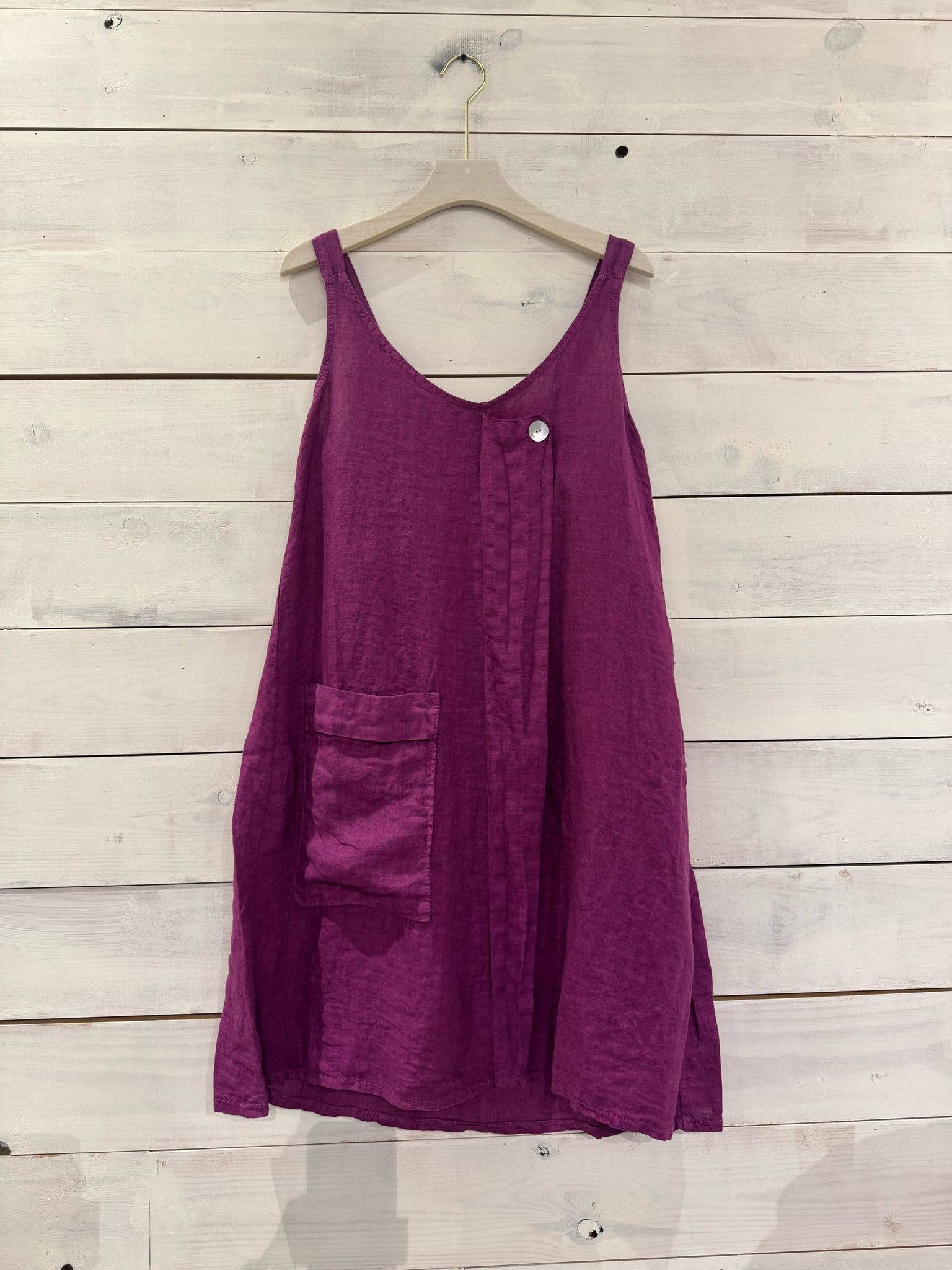 Linos y Textiles – Vestido - Mulher por atacado – REF:6886 Vestido 100% linho3