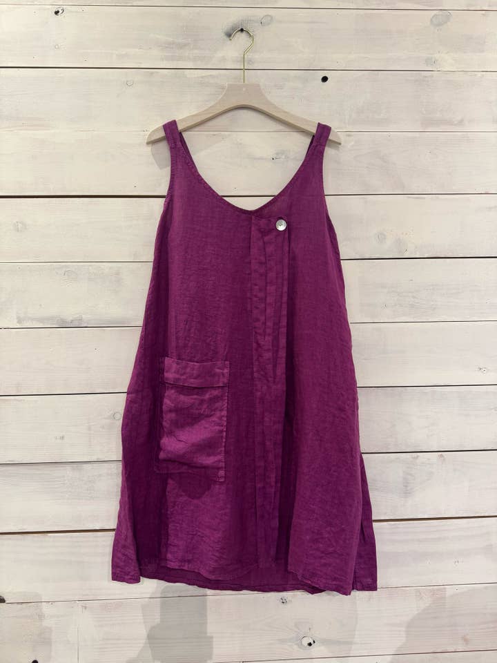 Linos y Textiles – Vestido - Mulher por atacado – REF:6886 Vestido 100% linho3