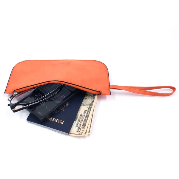 K. Carroll Accessories - Wholesale Wristlet - Faux Suede Vegan Leather Wristlet9