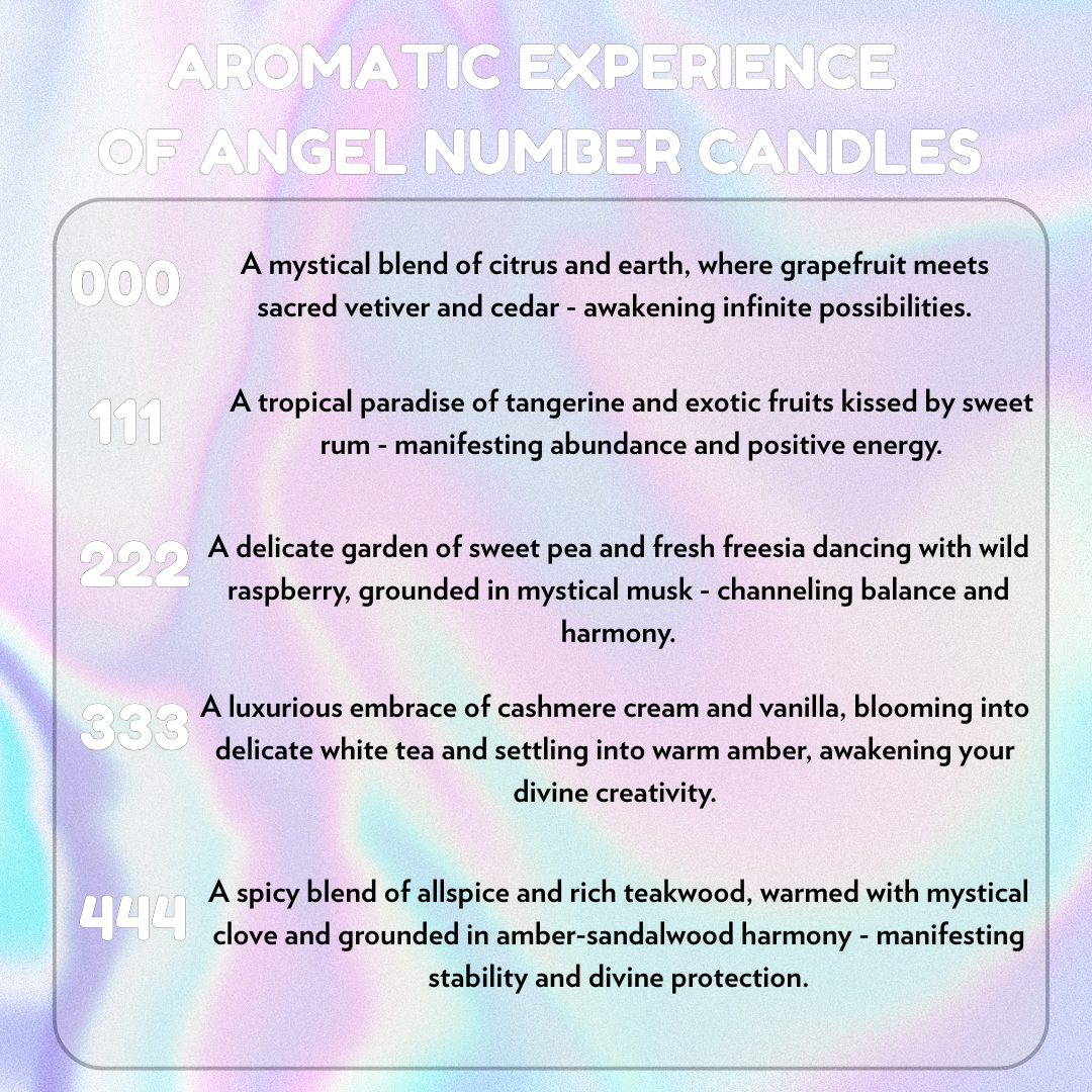 Gypsy Soul - Vente Bougie en bocal - Bougie Lotion Numéro d'Ange avec Pendentif Ange Pierre Précieuse Aile24