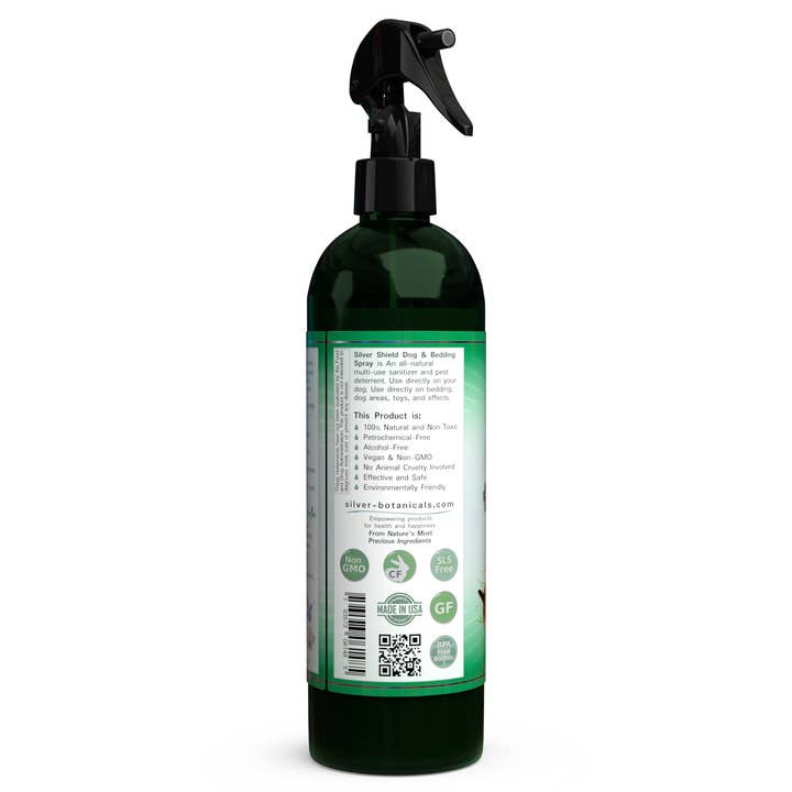 Silver Botanicals - Wholesale Pet Spray - Dog - Silver Shield Dog & Bedding Spray1
