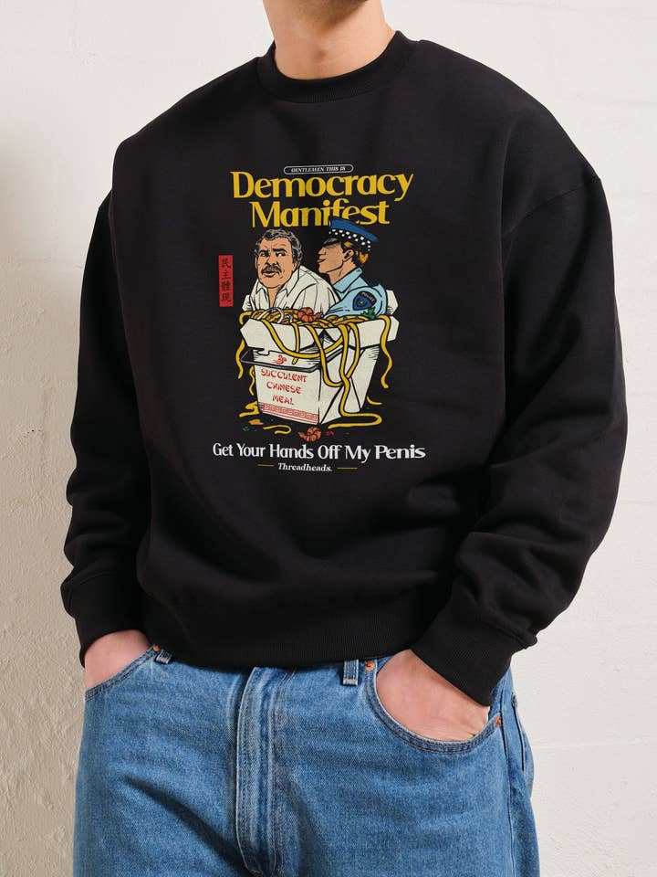 Democracy Manifest Bind II Jumper for engroshandel hos Threadheads
