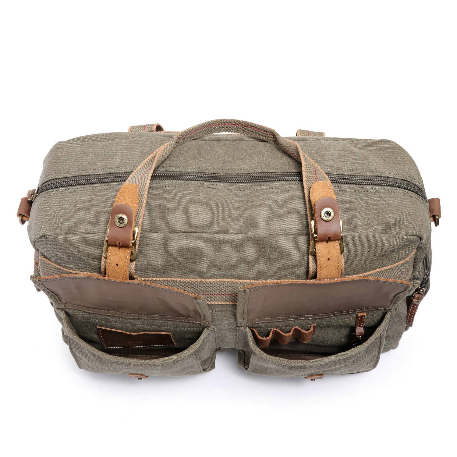 TSD Brand - Wholesale Weekender Bag - Unisex - Turtle Ridge Canvas Duffle Bag63