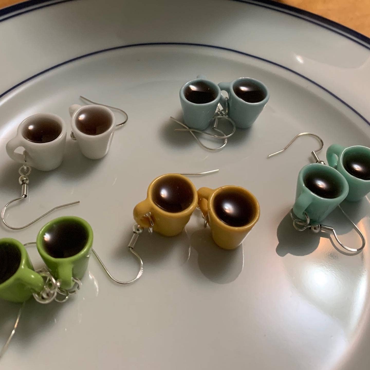 Sageware - Wholesale Dangle Earrings - Coffee Cup Earrings1