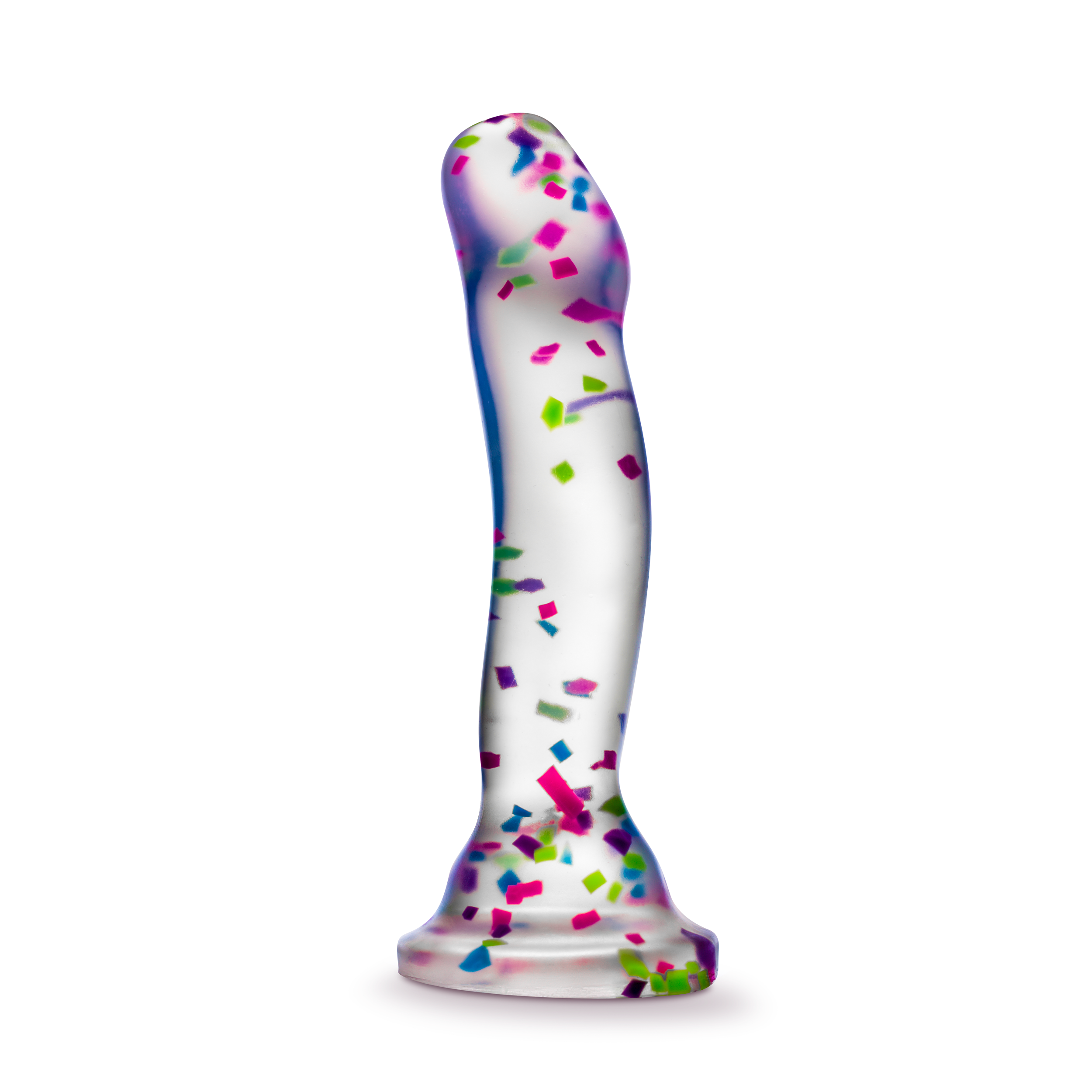 Blush - Wholesale Sex Toy - Neo Elite - Glow in the Dark Dildo - Hanky Panky - Confetti7