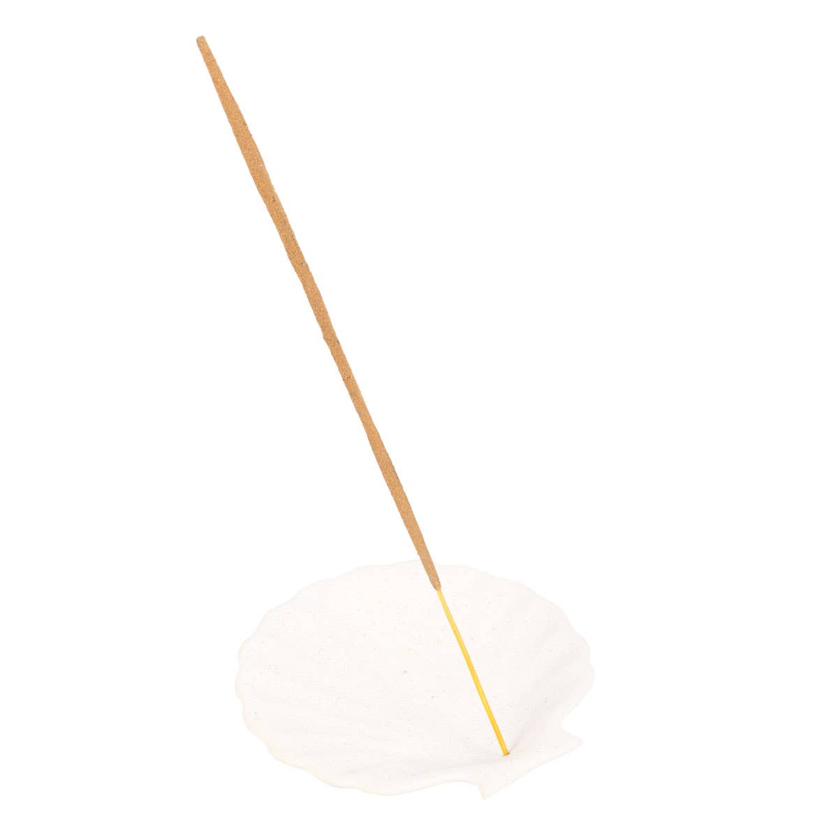 Something Different Wholesale - Wholesale Incense Holder - Off White Scallop Shell Ceramic Incense Holder Plate3